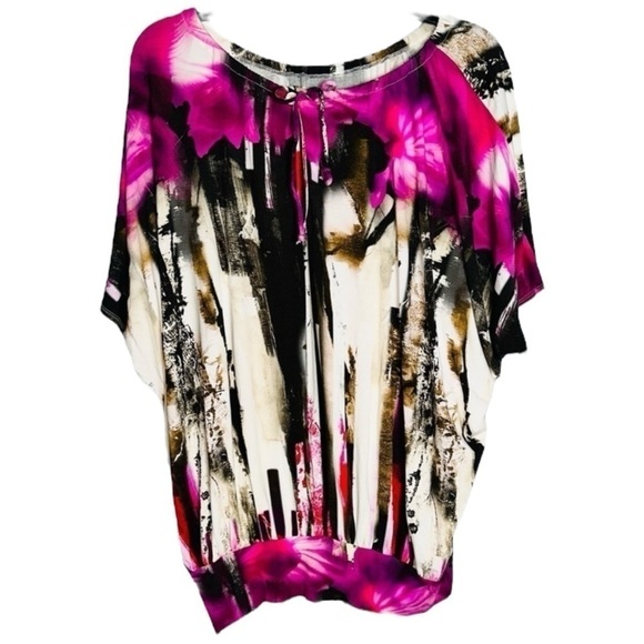 bryn Walker Tops - Bryn Walker Allegra Tunic Fuchsia Women's Size Small NWT